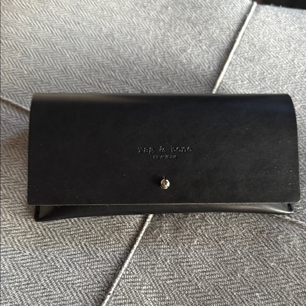 Rag & Bone Black Leather Clutch